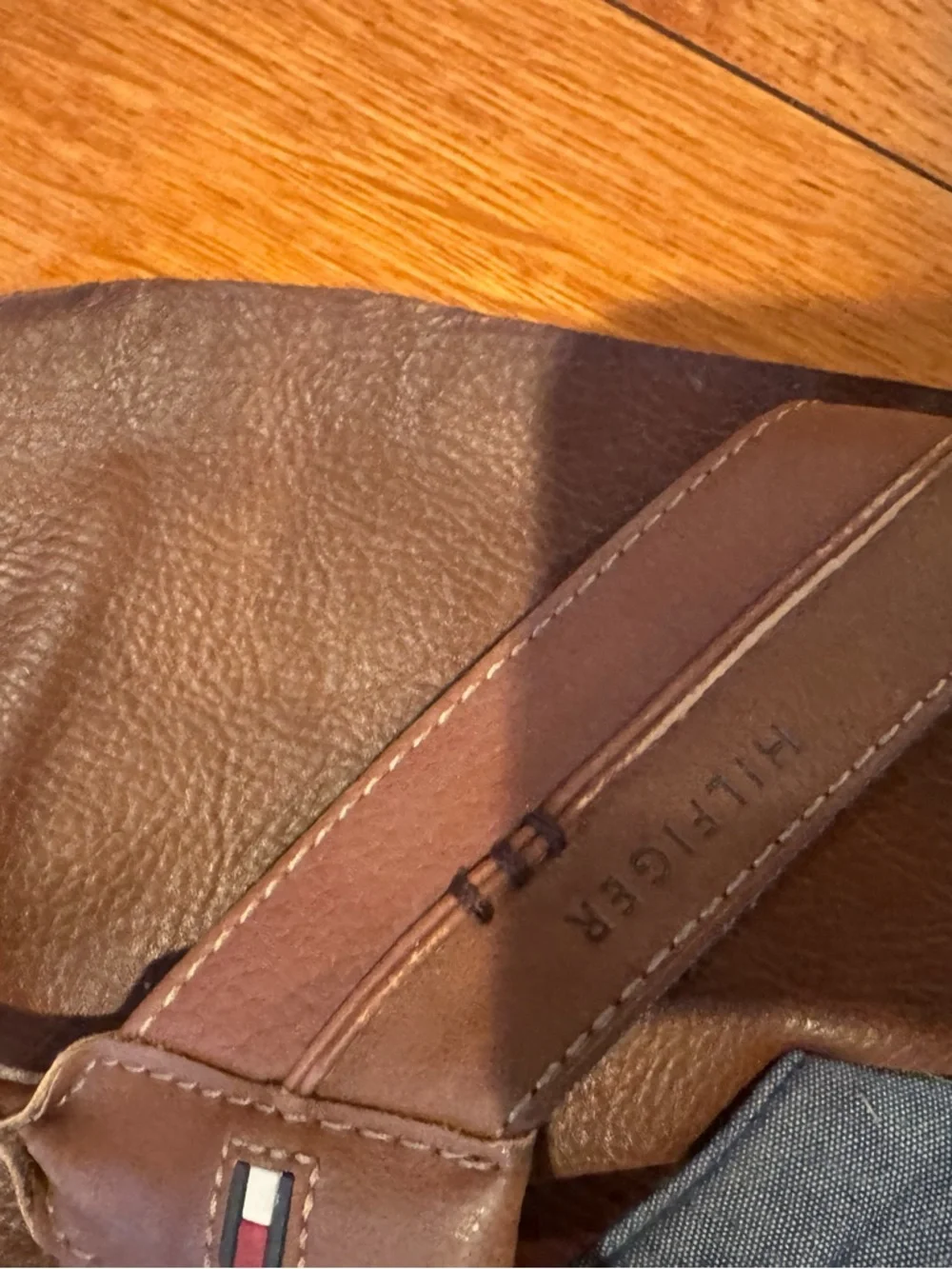 Tommy Hilfiger Brown Davidson Flip Flops Men’s Size 12